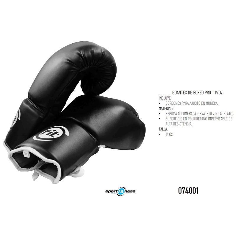 Guantes de Boxeo Combat Pro 14 oz – Compra Deporte Online a Precios  Rebajados – Ultimate Fitness